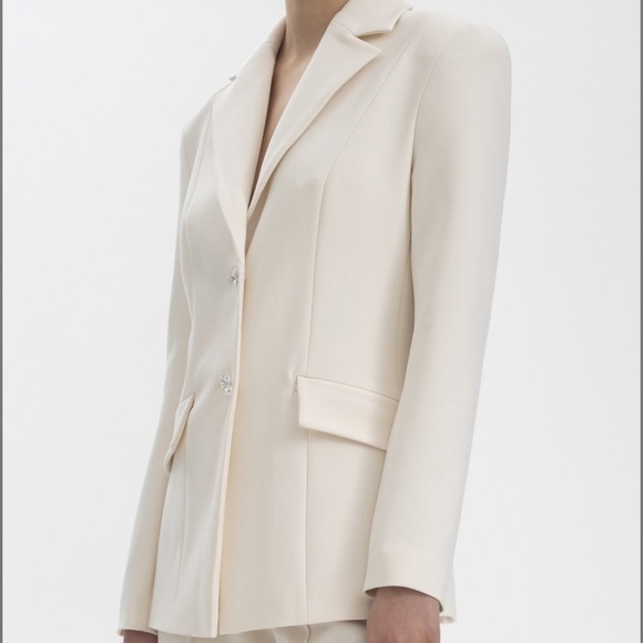 NWT SELEZZA LONDON Freya single-breasted jacket - Picture 4 of 8